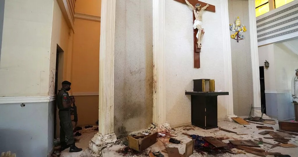 gunmen abduct people from a church